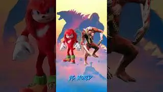 Sonic 3 All Characters vs Godzilla x Kong The New Empire All Characters