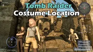 [Final Fantasy XV] Tomb Raider Lara Croft Costume Treasure!