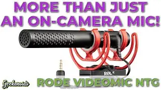 Rode VideoMic NTG Microphone Audio Test and Review