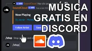 COMO PONER MÚSICA DE SOUNDCLOUD EN DISCORD 🎶