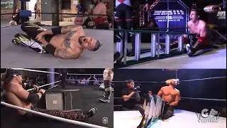 Wrestling low blow 4