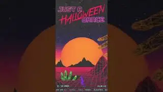 Disco 80s Halloween party animation commission