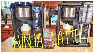 HOW TO MAKE Latte Cappuccino Ninja Hot Cold Coffee Maker CP301 & CM401 Specialty Brew