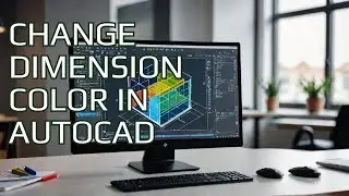 Change Dimension Color in AutoCAD