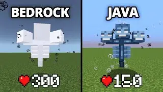 java vs  bedrock v10