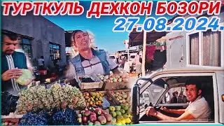 27 августа 2024 г. ТУРТКУЛЬ ДЕХКОН БОЗОРИ   ОДАМЛАР ХУРСАНД