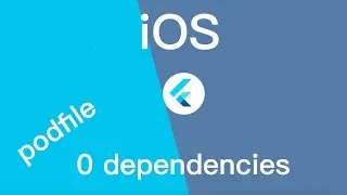 Flutter podfile 0 dependencies [Solved]