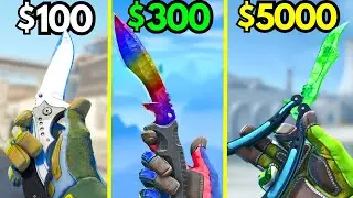 BEST Knife in CS2 For Every BUDGET in 2024! (CHEAP CS2 KNIVES SKINS)