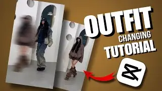 OUTFIT Changing Tutorial in Capcut | #outfit #changing #tutorial #capcut