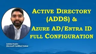 Active Directory (ADDS) vs Azure AD/Entra ID Full Explanation and Configuration #activedirectory