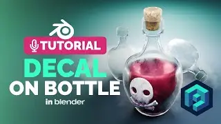 Bottle with Decal Tutorial in Blender | Polygon Runway