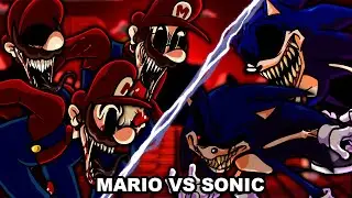 Mario.EXE Vs Sonic.EXE 2011 (Its-A-Me V2 Cover) - Mario Madness V2 FNF