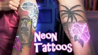 How To Instagram Glow Tattoo - After Effects Light Up Tattoo Tutorial