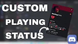 How To Set Custom Playing Status On Discord {2022}