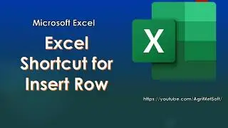 Excel Shortcut for Insert Row