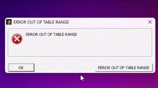 How to Fix "ERROR OUT OF TABLE RANGE" | Tomb Raider Anniversary