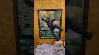 He ruined Monet’s famous painting