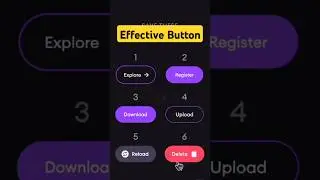 Interactive button effect with css Hover animation 