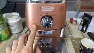 Delonghi eci341 Distinta не делает кофе. Ремонт просто.