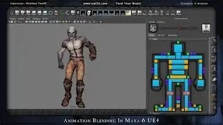 Animation Blending In Maya & UE4