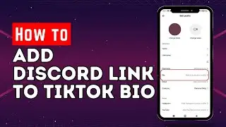 How To Add Discord Link To TikTok Bio in 2023 | Add Discord to TikTok !