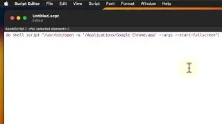 How to open/enter Google Chrome Browser in Full-Screen mode in macOS #howto #macos #chrome