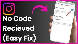 Instagram Two Factor Authentication Code Not Received !