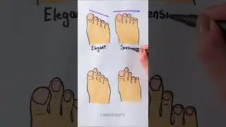 What your type of feet says about you🦶🏻