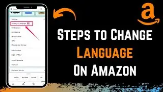 How to Change Language in Amazon !