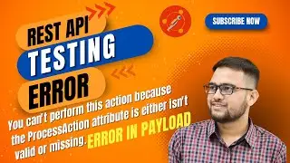REST API Testing | REST api payload error | How to call REST api using Postman | #rest #restapi