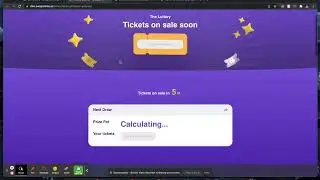 2 Start a lottery, set prices, address for fee etc..