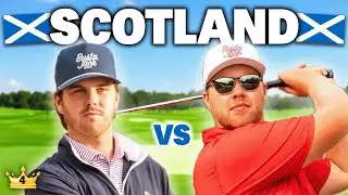 1 V 1 Golf Challenge In Scotland | The Crown Ep.4