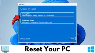 How To Reset Windows 11 PC Without Losing Data | Reinstall Windows 11 But Keep Files