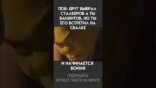 КОГДА ДРУГ ЗАШЁЛ ЗА ПРОТИВОПОЛОЖНУЮ СТОРОНУ / Stalcraft / МЕМ 