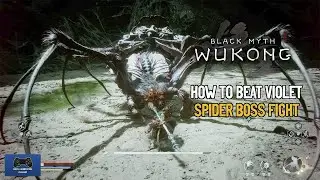 Black Myth Wukong - How To Beat Violet Spider Boss Fight - PS5