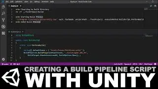 UNITY3D BUILD PIPELINE - How to setup scripts to build Unity3D projects?
