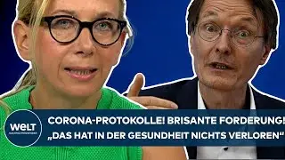 CORONA-PROTOKOLLE: Brisante Forderung von Lauterbach! Das hat in der Gesundheit nichts verloren!