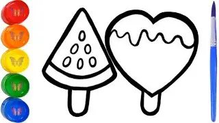 How to Draw Ice Cream For Children?