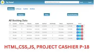 PART-18 || JAVASCRIPT PROJECT HOTEL MANAGEMENT SYSTEM | HTML | CSS | JAVASCRIPT PROJECT IN HINDI