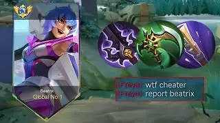 NEW META BEATRIX ATK SPEED!!(must try) BEST BUILD FOR SOLO RANK