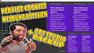 OBS Studio Cookies Probleme lösen + OBS Studio BACKUP erstellen