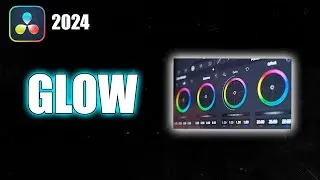 Glowing Text and Image Effect (EASY) DaVinci Resolve 2024!