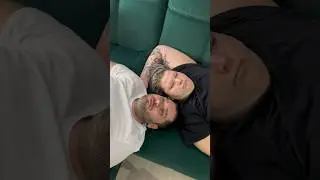 обожрались и испортили противень с мужем 🗿