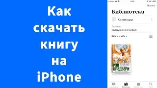 Как скачать книгу на iPhone (epub)