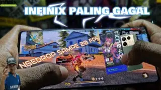 Infinix Note 40s Ram 8GB Game Test FreeFire Max | Handcam | Helio G99 Ultimate (6nm) | 5000 mAh