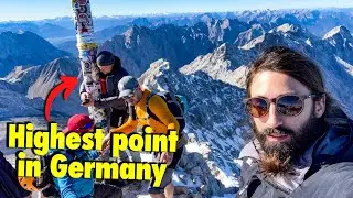 Visiting Zugspitze, the tallest mountain in the German Alps