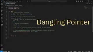 What is Dangling Pointer in C. #pointer #cprogramming #gcc