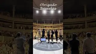 Bruxelas, muito obrigado por essa noite incrível! Foi um prazer reencontrá-los. 🇧🇪❤️