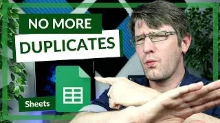 How to Remove Duplicates and trim whitespace in Google Sheets