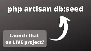 Laravel: How to Seed New Data When Project is Live?